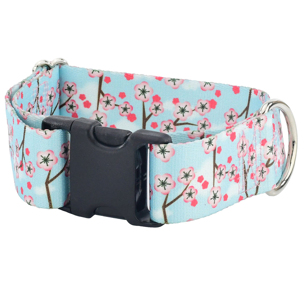 Cherry Blossoms EarthStyle Dog Collar