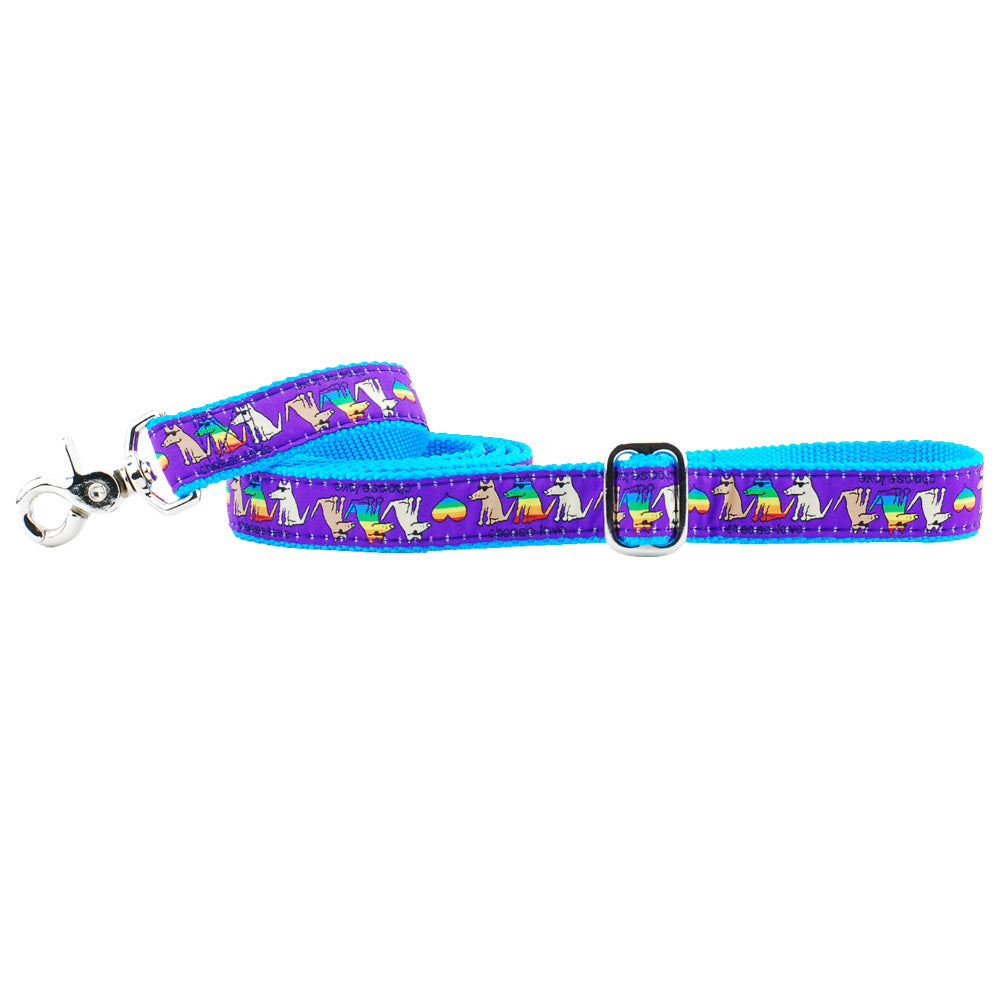 Choose Love Teddy The Dog Essential 1" Dog Collar